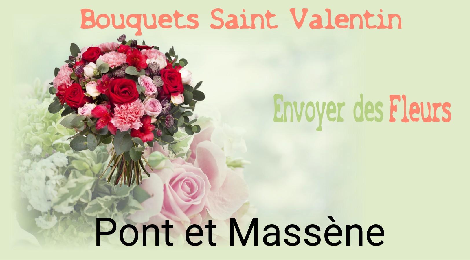 Roses de Saint-Valentin livrées à Pont-et-Massène